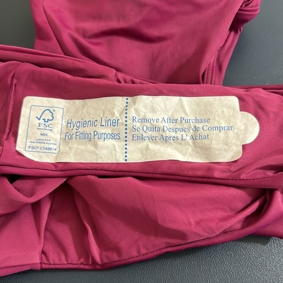 Andie Santorini One Piece Swimsuit Women's S Plum Purple NWT - Picture 9 of 16